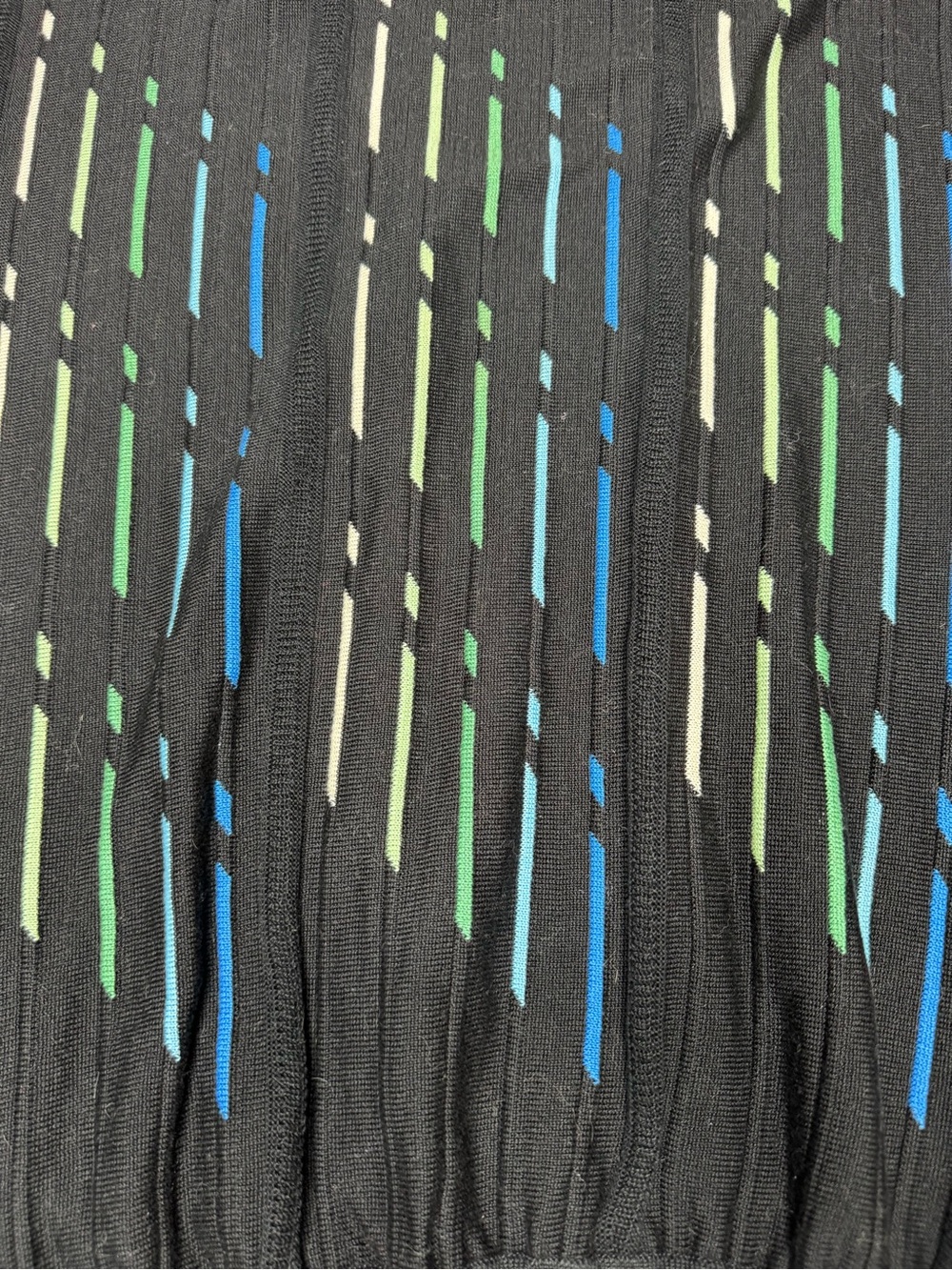 St. Croix Vintage Knit Black Sweater - Picture 5 of 5